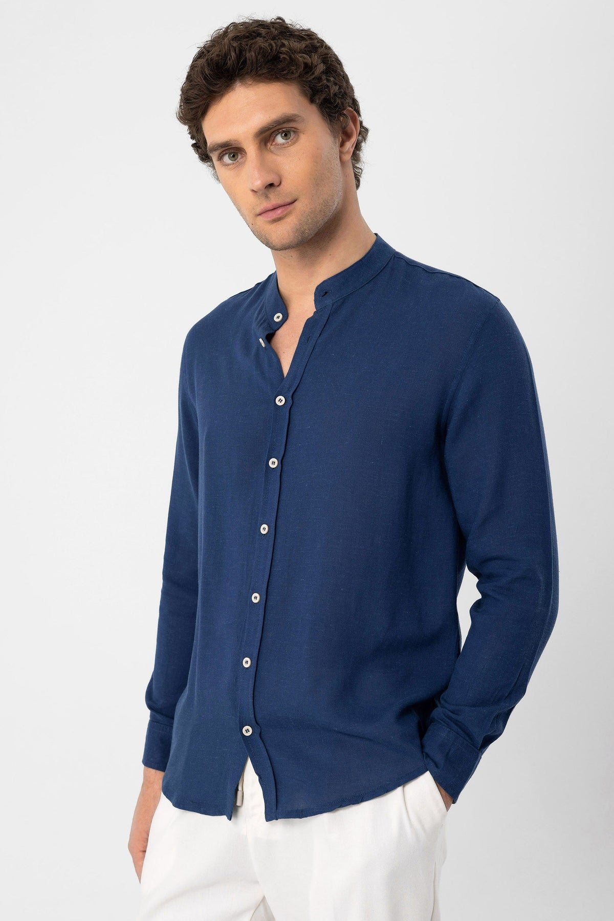 Antioch Stand-Collar Men's Shirt