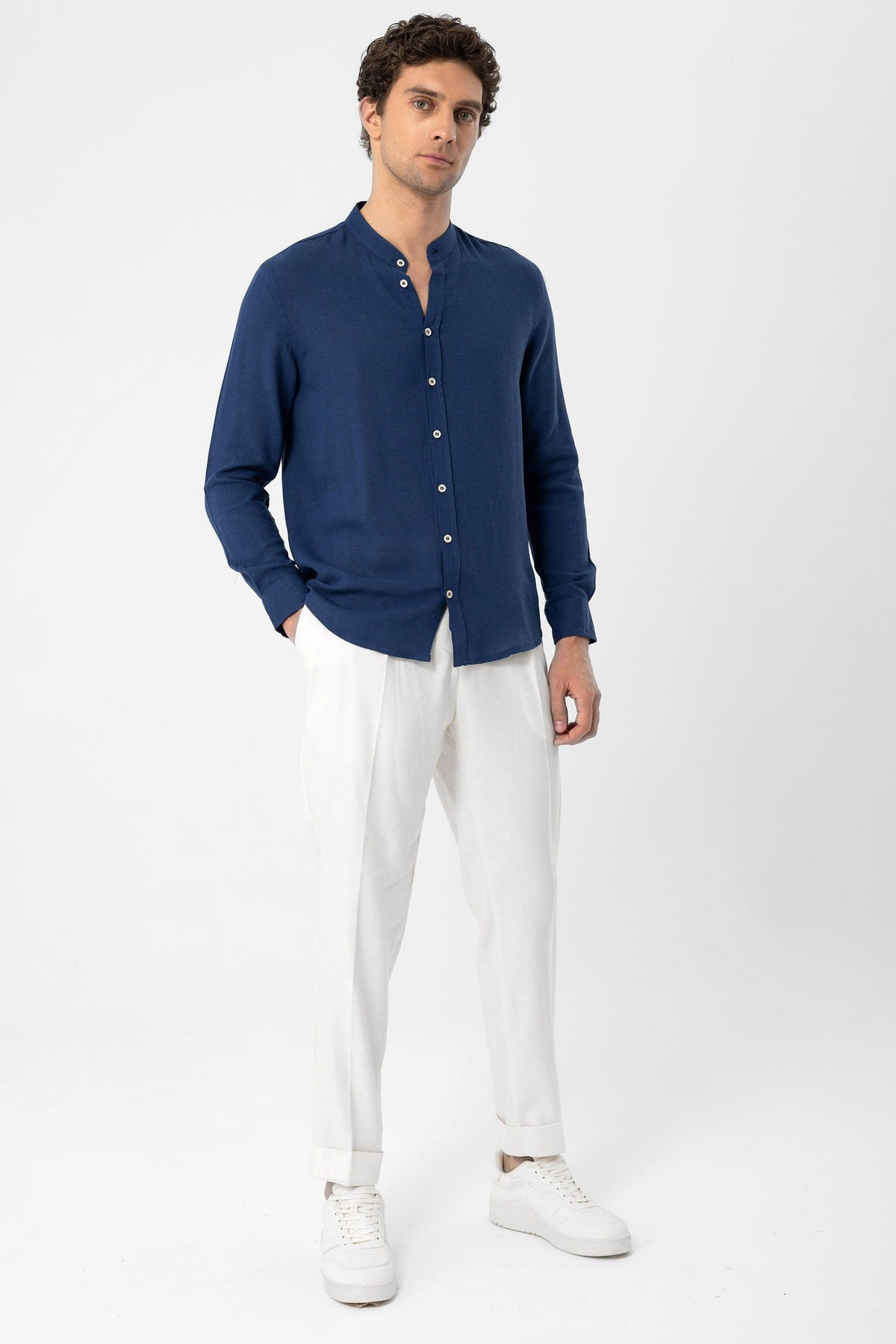 Antioch Stand-Collar Men's Shirt