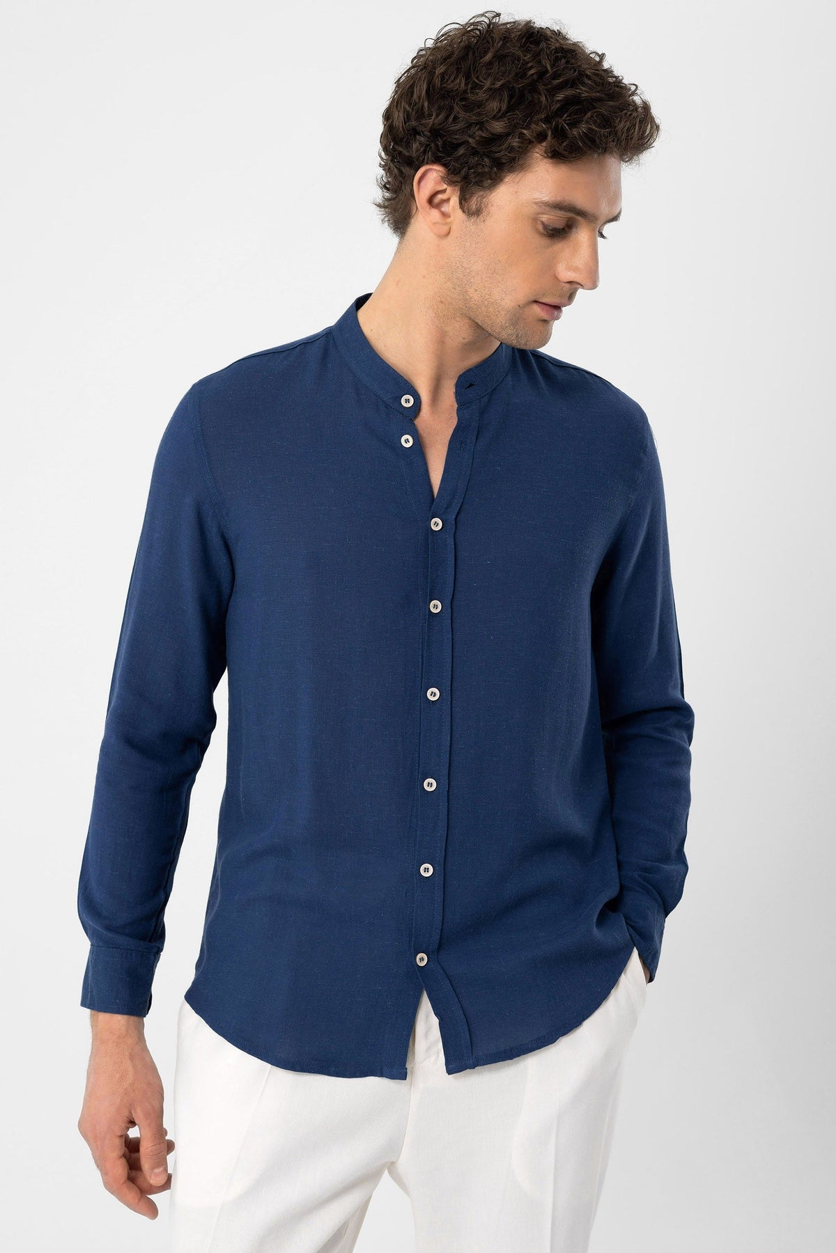 Antioch Stand-Collar Men's Shirt