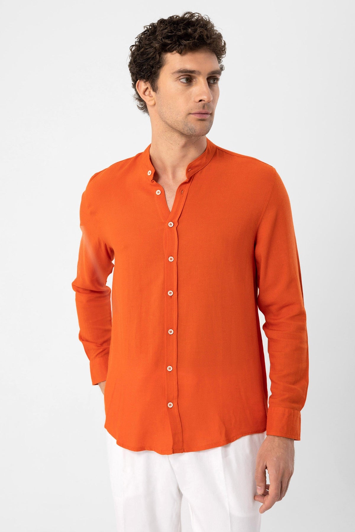 Antioch Stand-Collar Men's Shirt