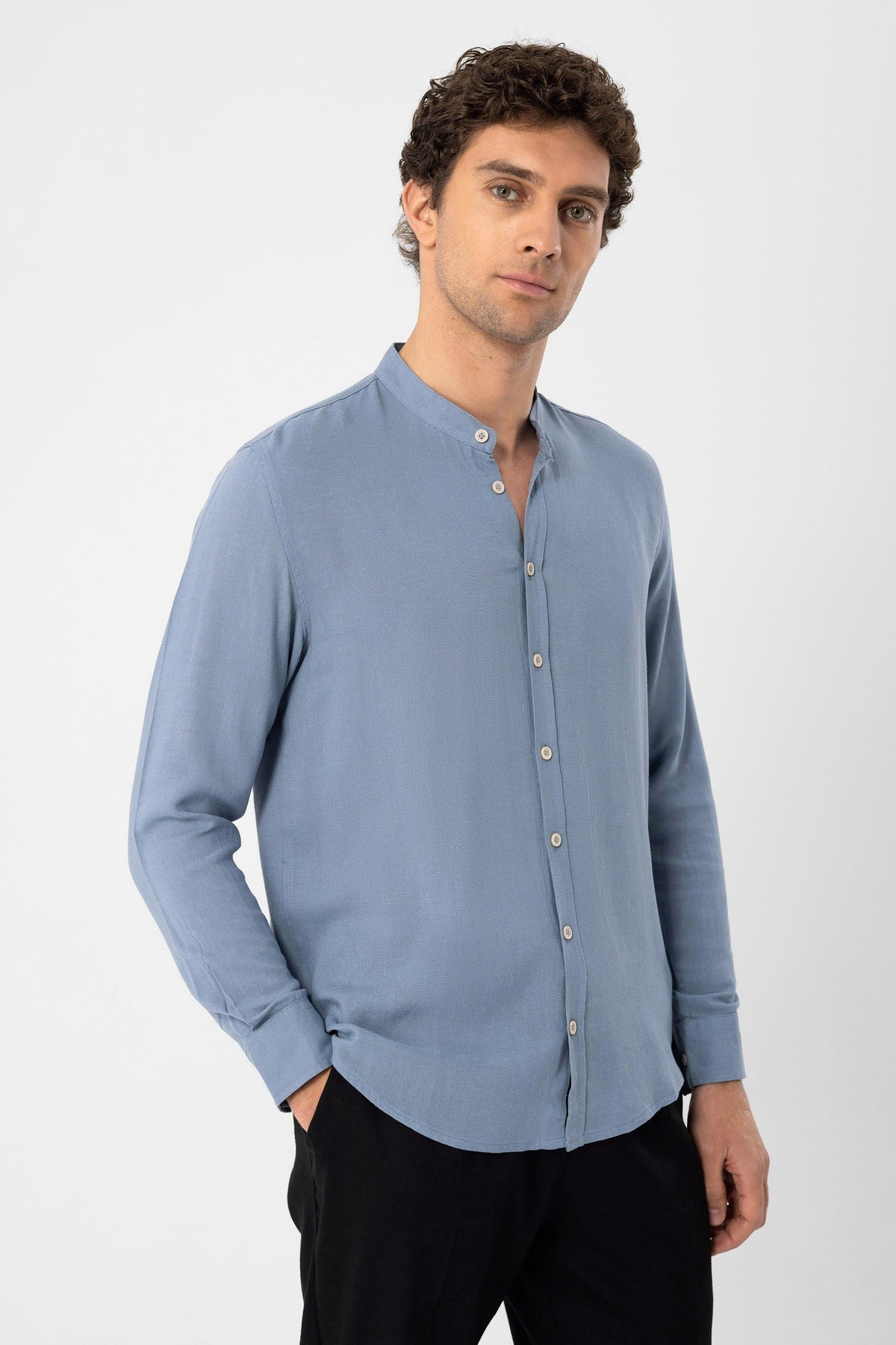 Antioch Stand-Collar Men's Shirt