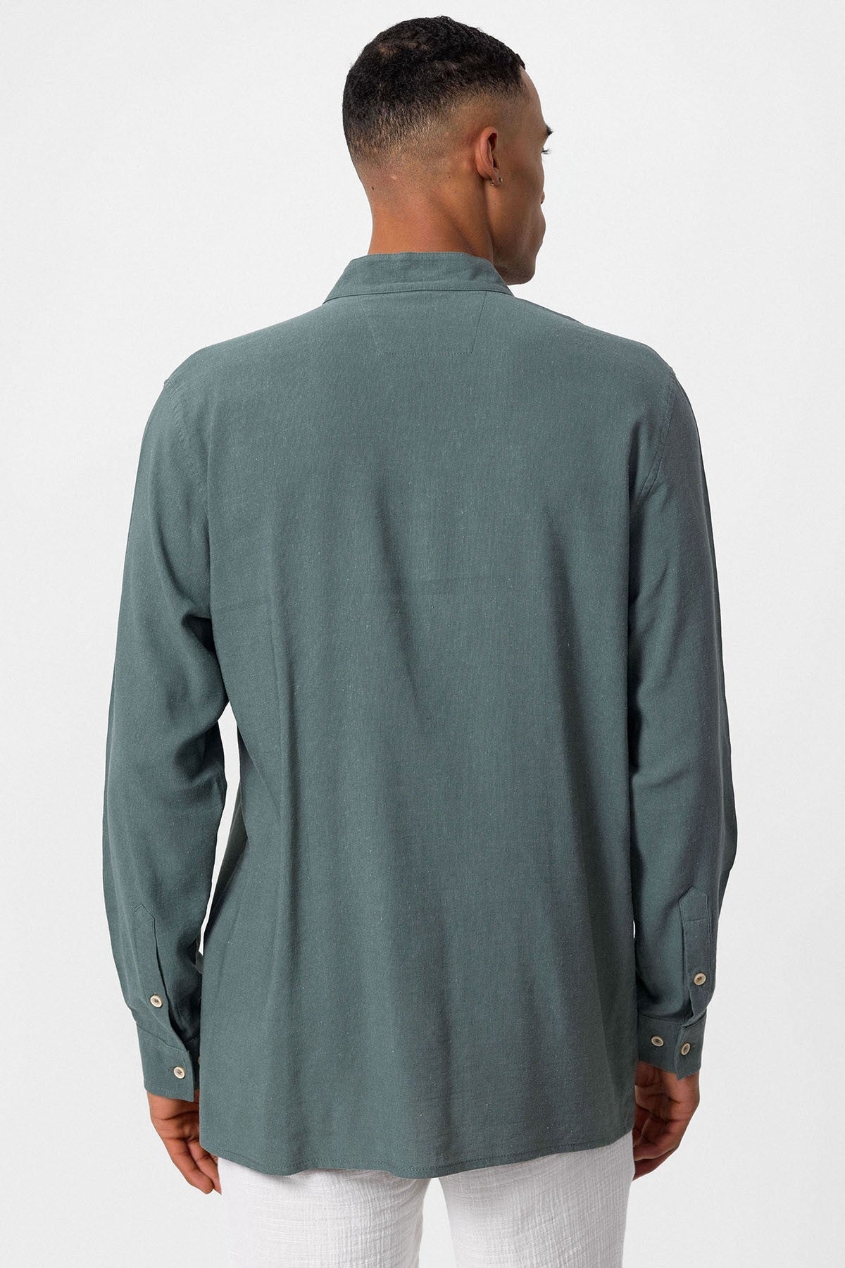 Antioch Collared Long-Sleeved Men's Shirt