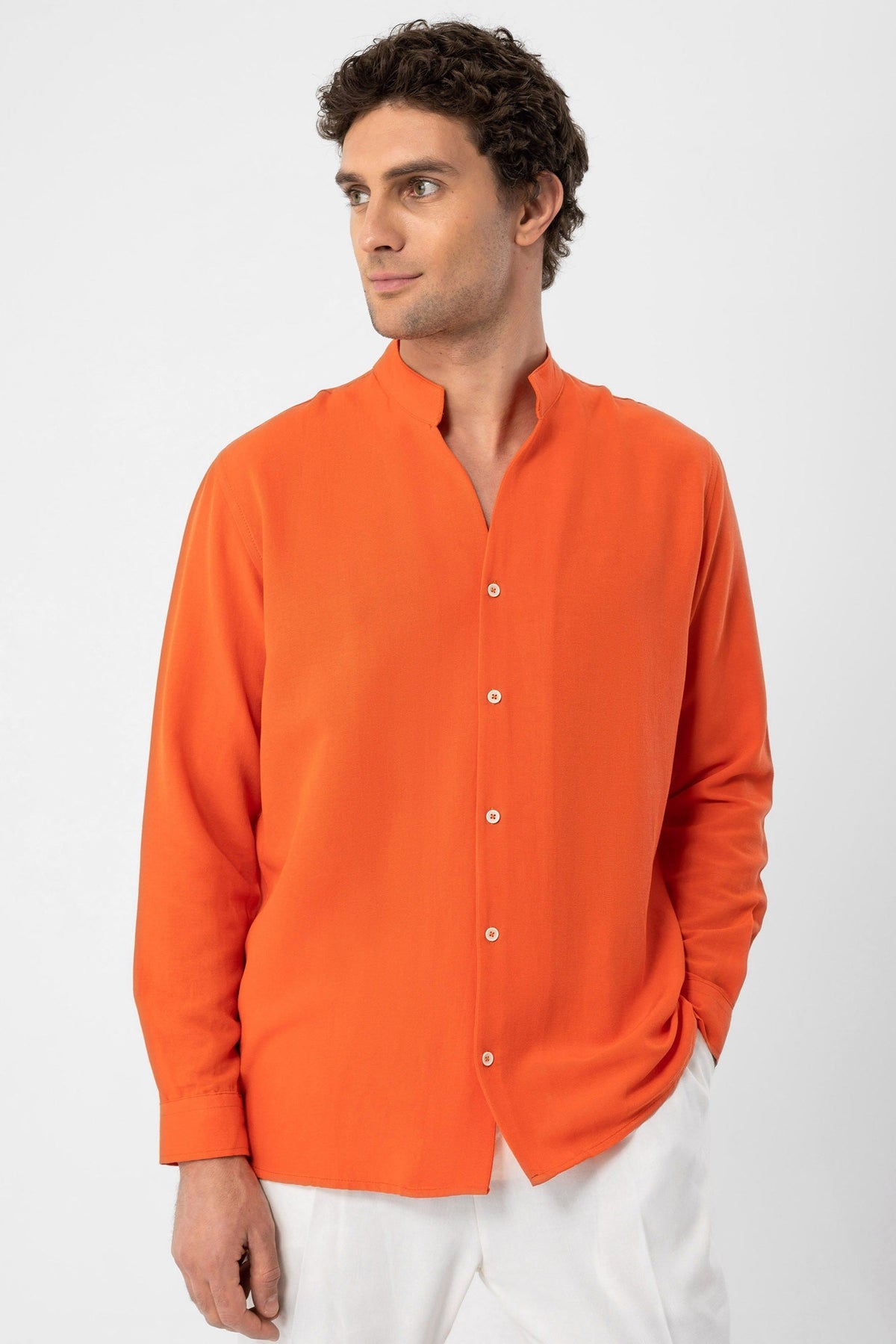 Antioch Collared Long-Sleeved Men's Shirt