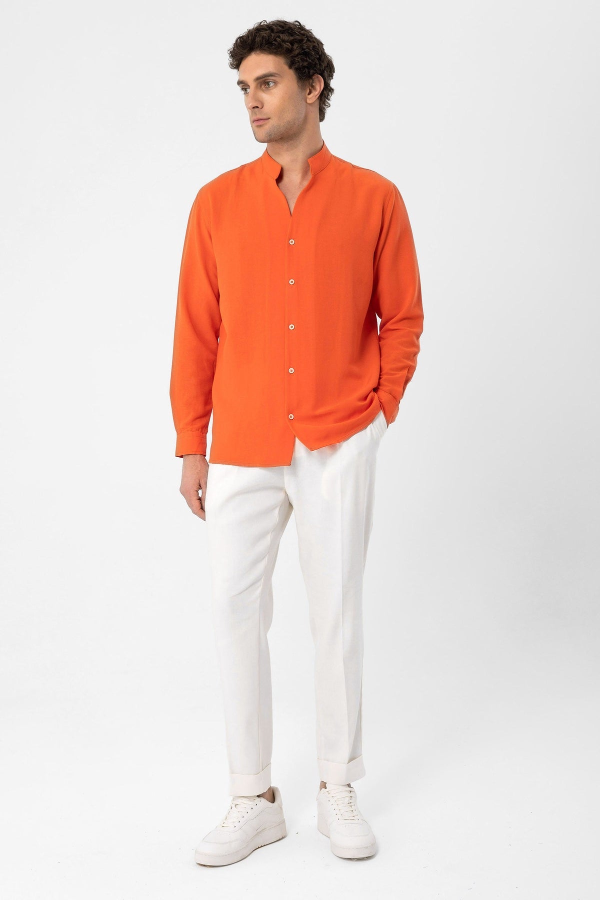 Antioch Collared Long-Sleeved Men's Shirt