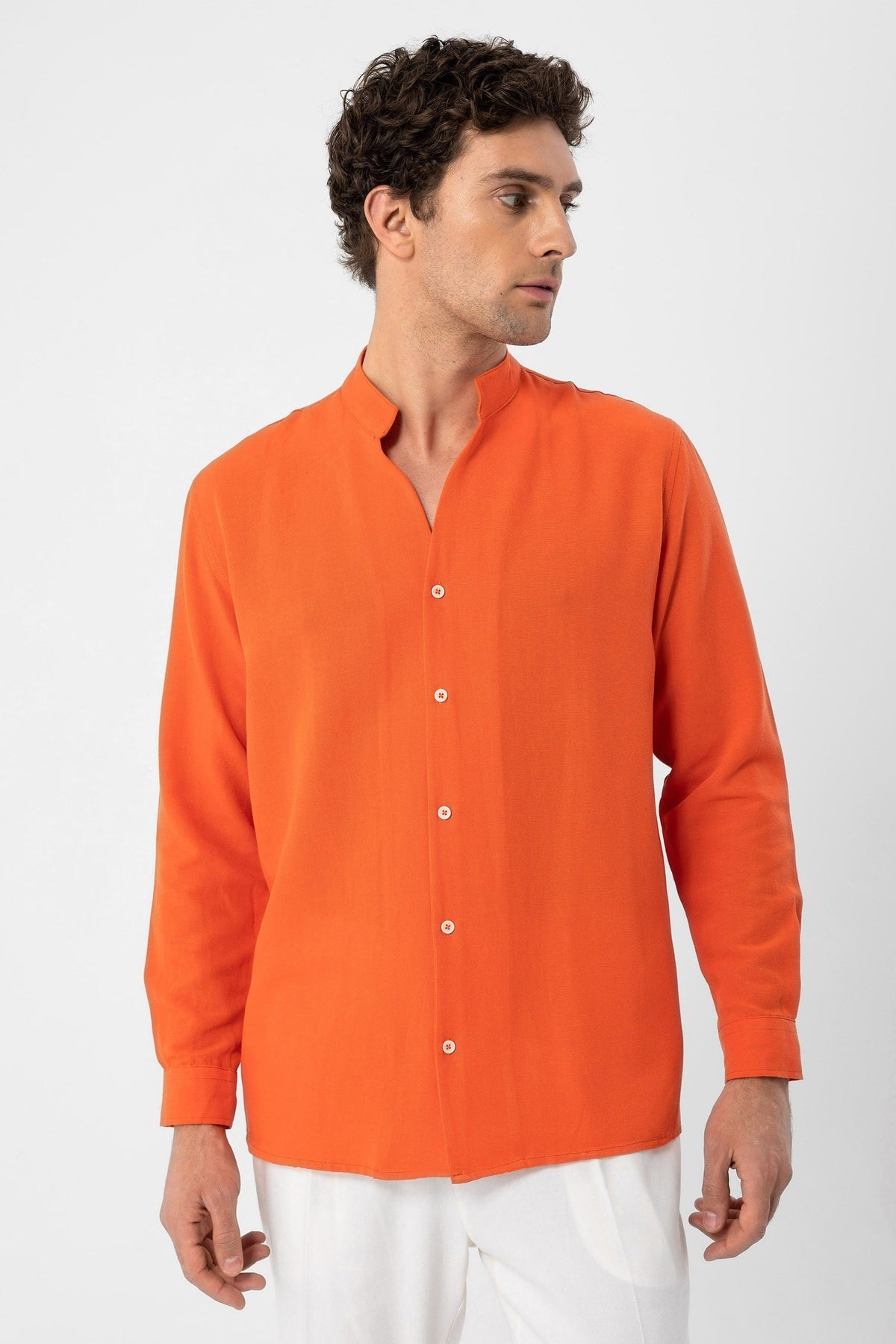 Antioch Collared Long-Sleeved Men's Shirt