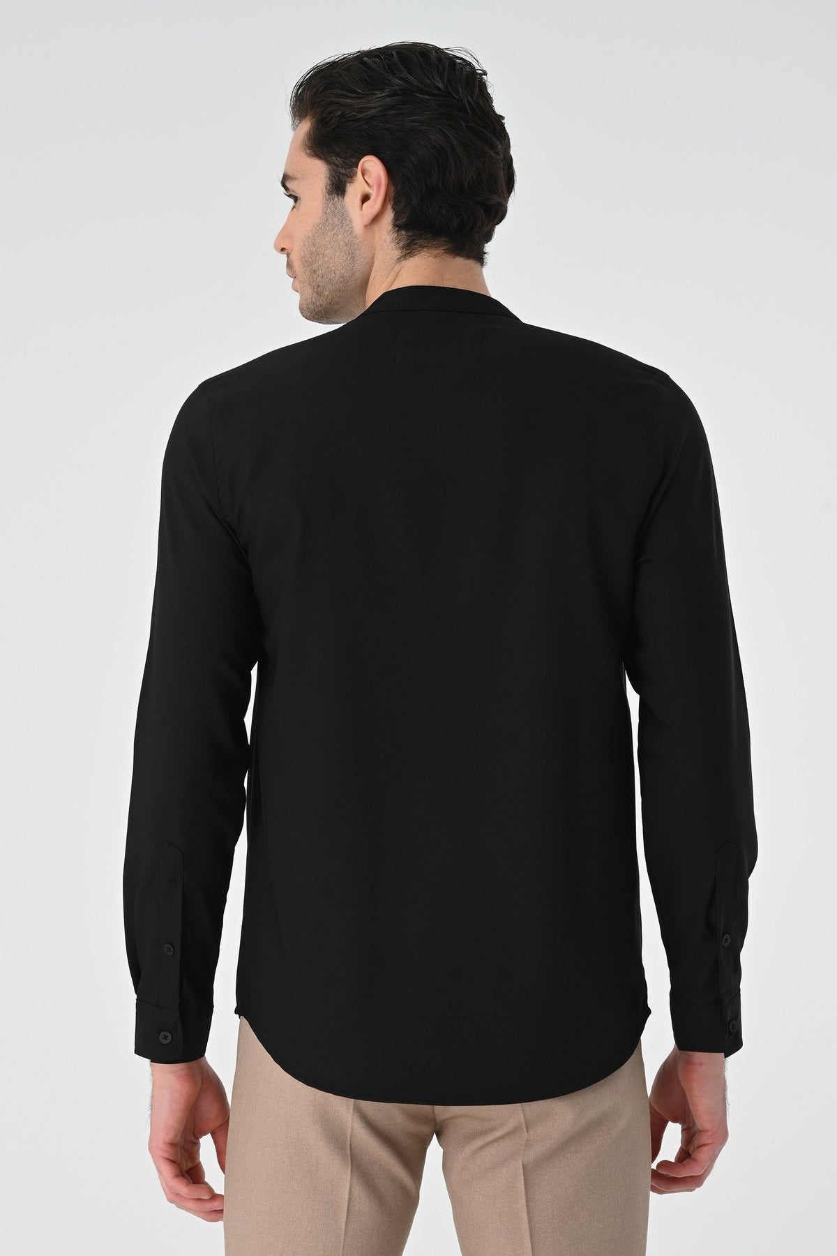 Antioch Regular Fit Mandarin Collar Men's Shirt
