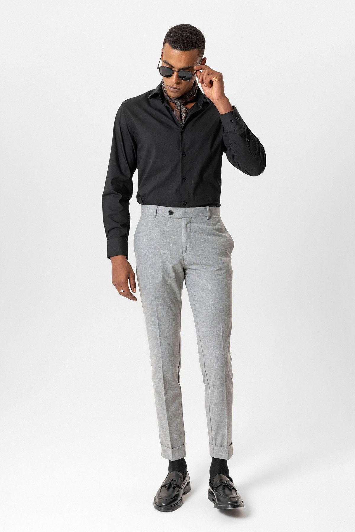 Antioch Regular Fit Double-Cuff Men's Pants