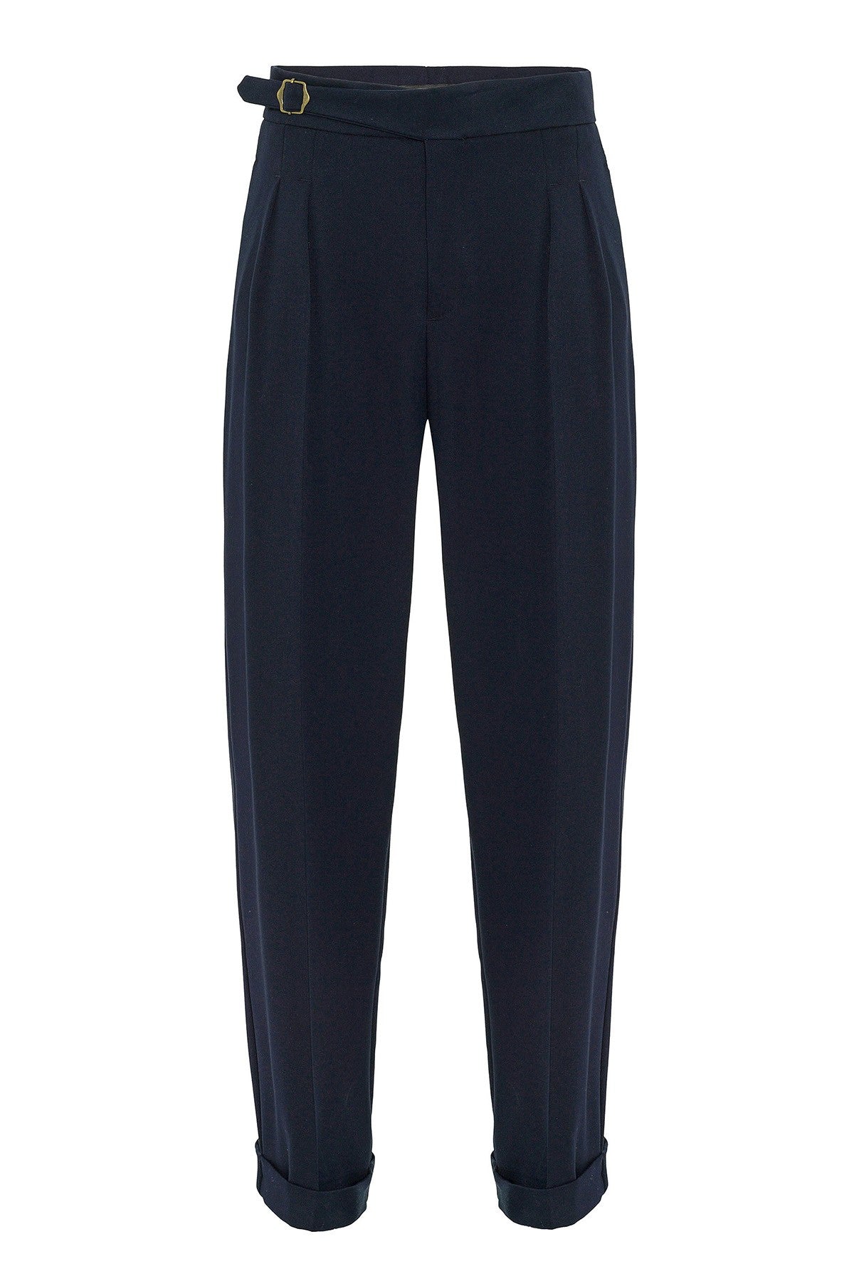 Antioch Toka Detailed Pleated High-Waisted Men's Pants