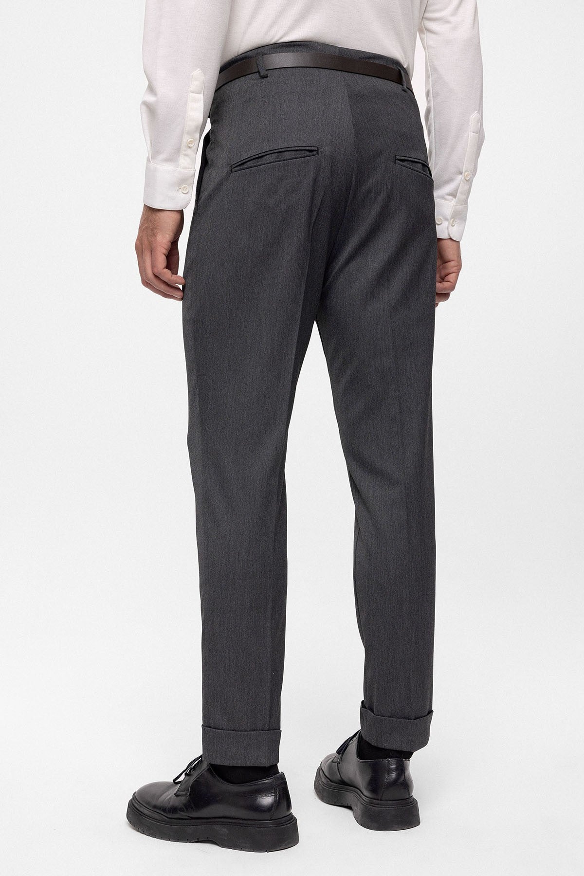 Antioch Arched Double-Cuff Pants