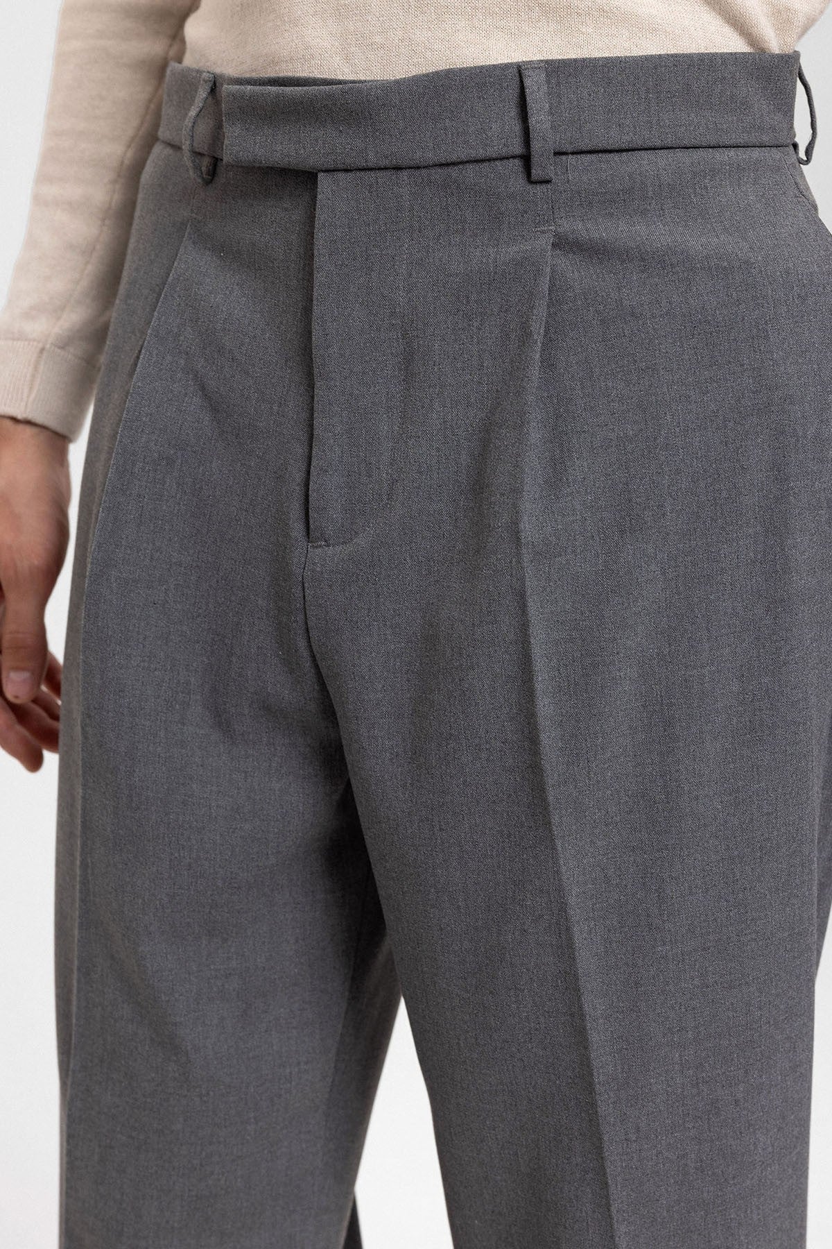 Antioch High-Waisted Zipper-Front Men's Pants