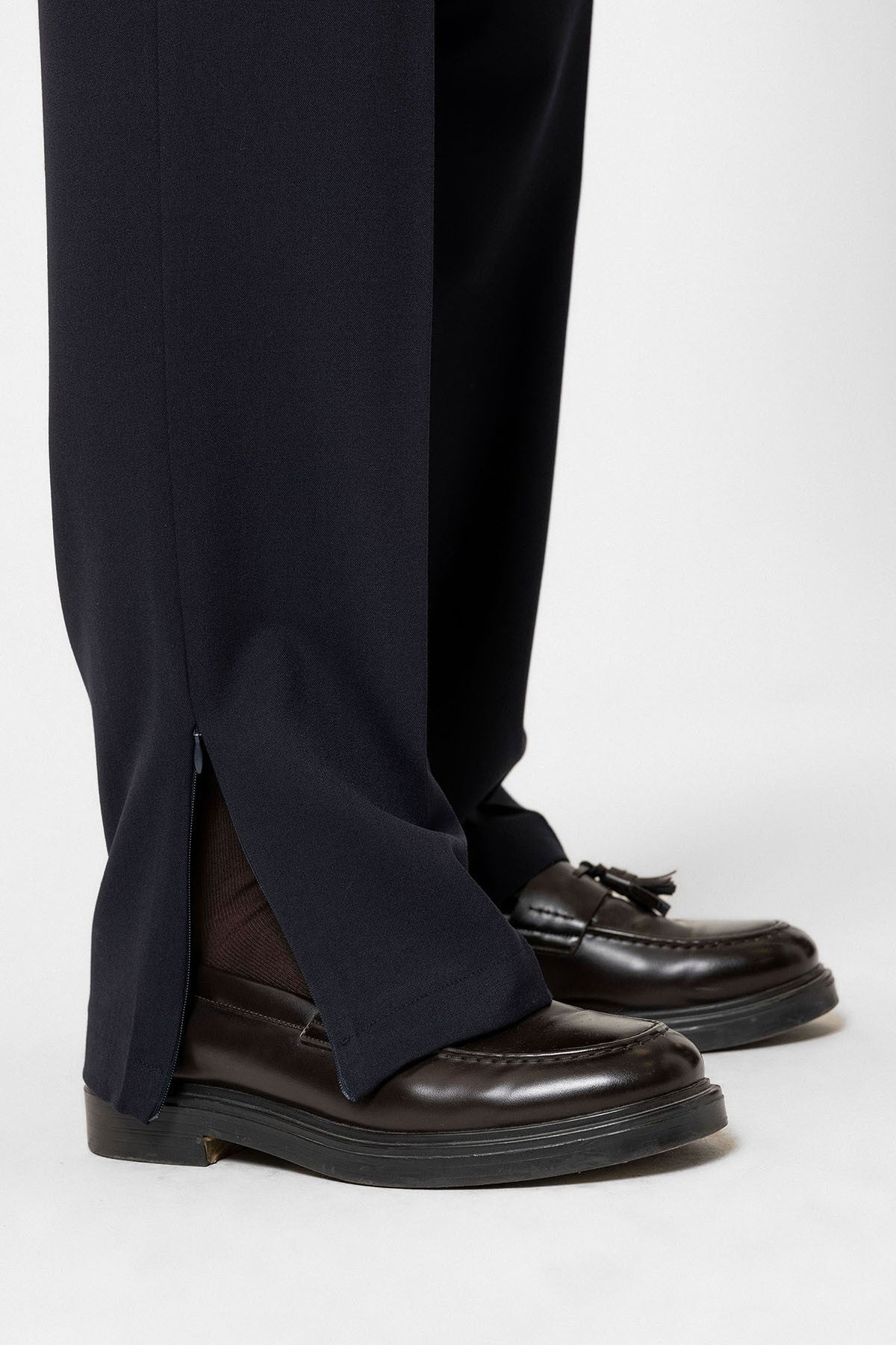 Antioch High-Waisted Zipper-Front Men's Pants