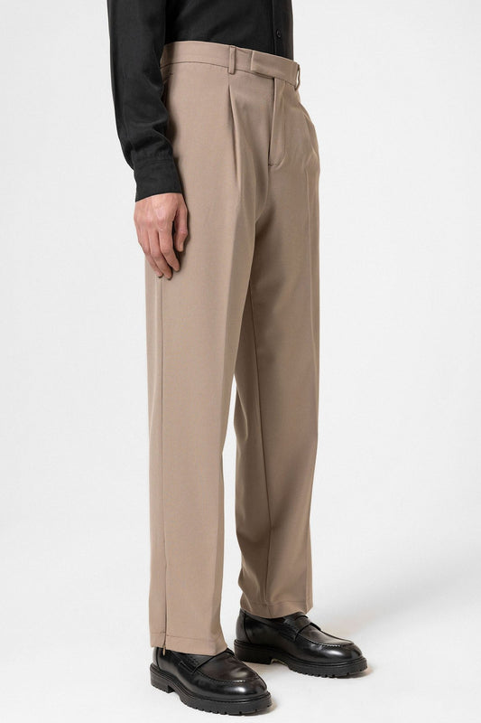 Antioch High-Waisted Zipper-Front Men's Pants