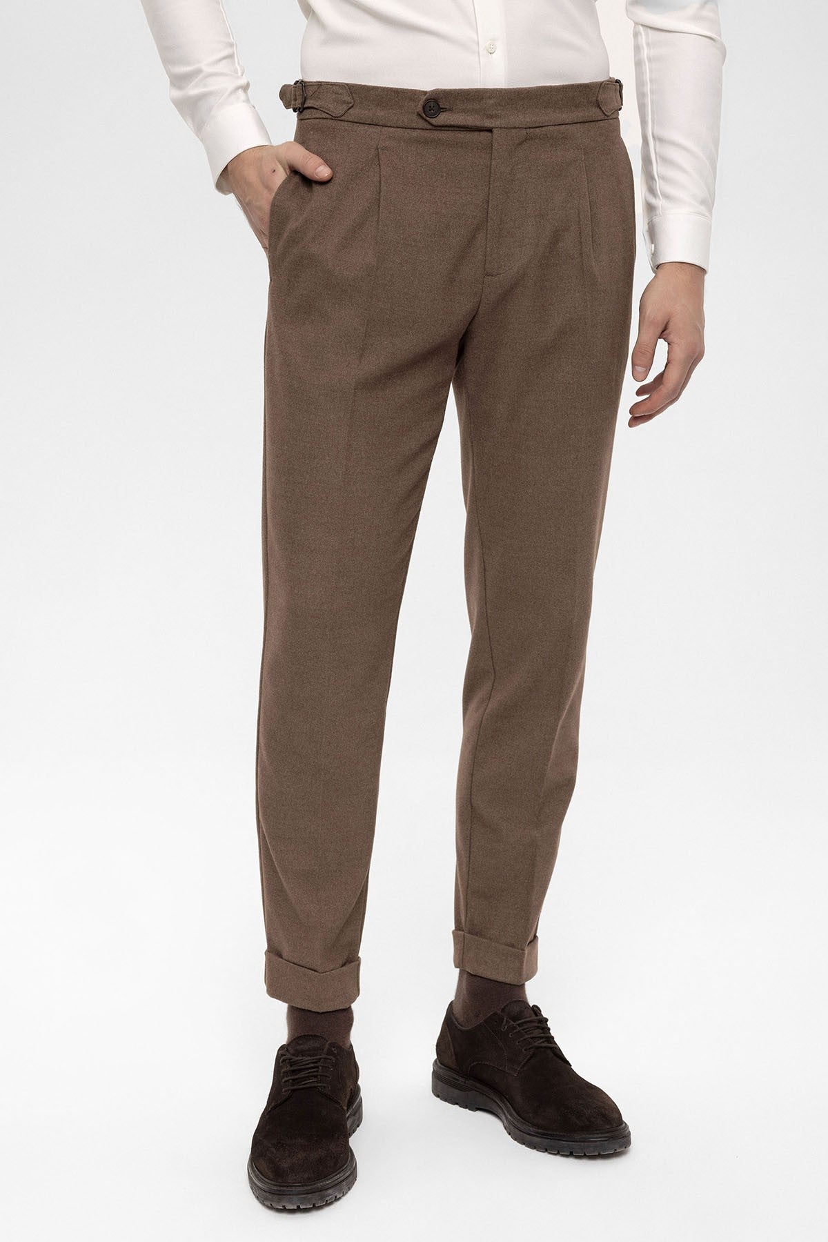 Antioch High-Waisted Pleated Men's Pants