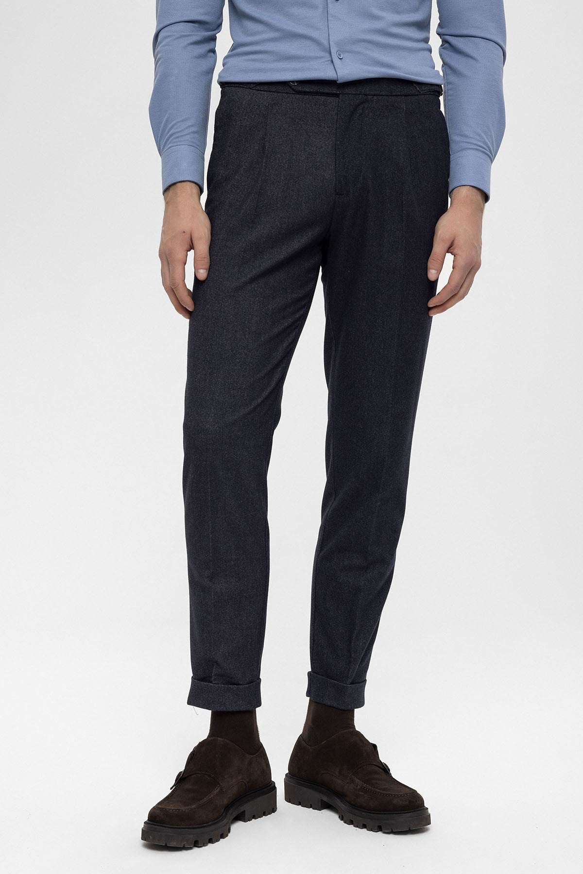 Antioch High-Waisted Pleated Men's Pants