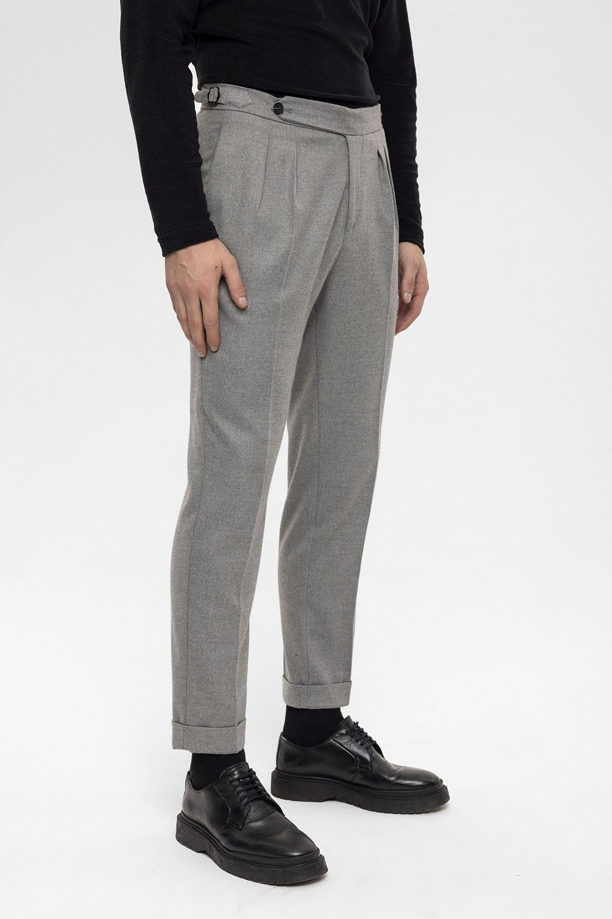 Antioch High-Waisted Double-Pleated Men's Pants