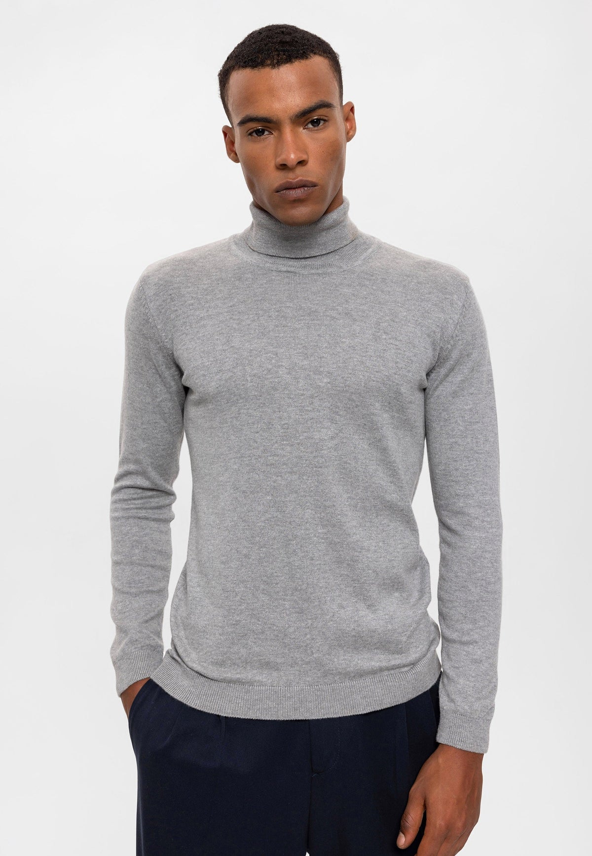 Men's Full-Neck Sweater