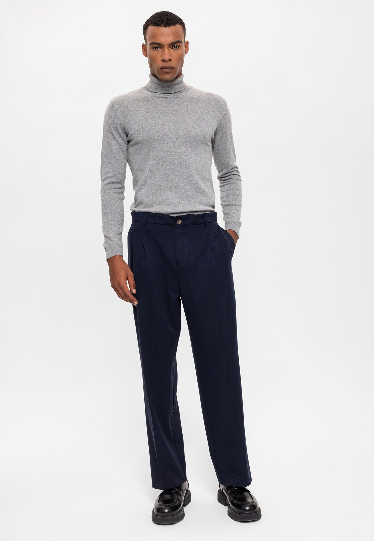 Men's Full-Neck Sweater