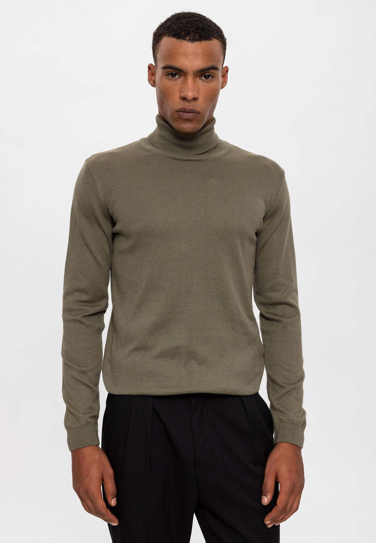 Men's Full-Neck Sweater