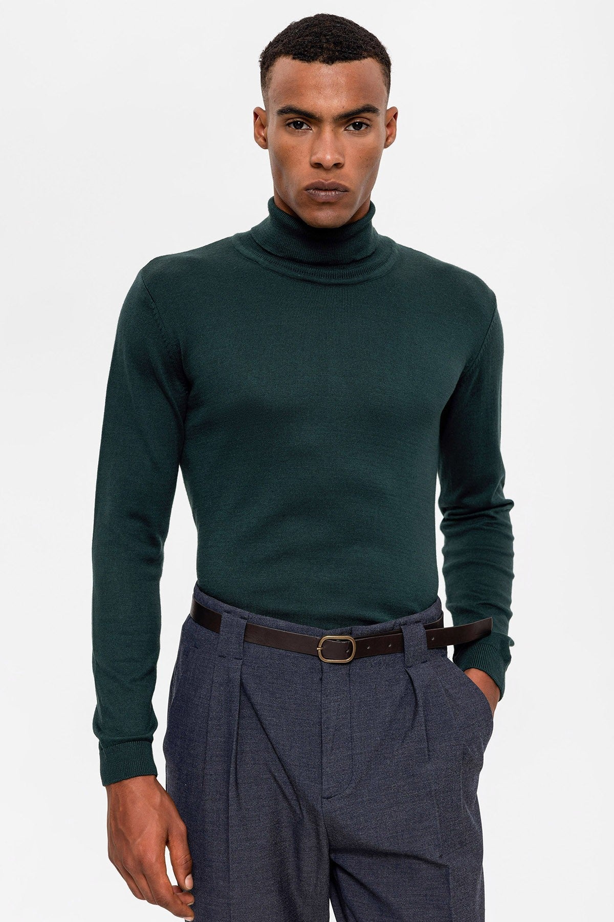 Men's Full-Neck Sweater