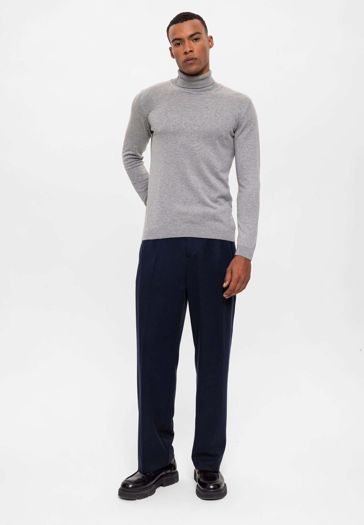 Men's Full-Neck Sweater