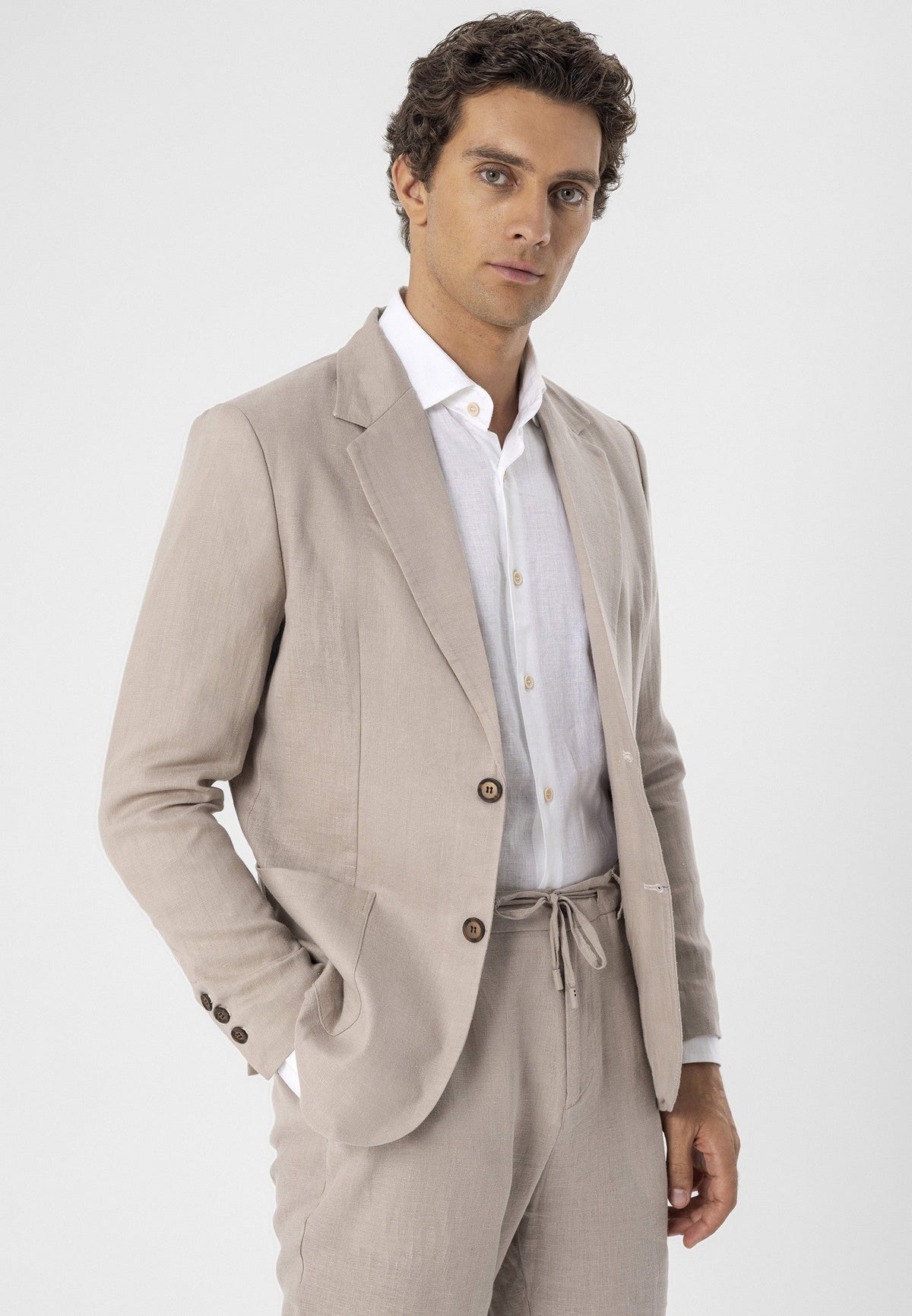 Antioch 100% Linen Men's Blazer Jacket