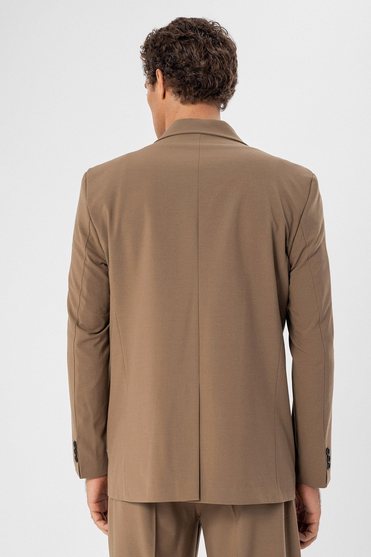 Antioch Men's Double-Breasted Blazer with Side Pockets