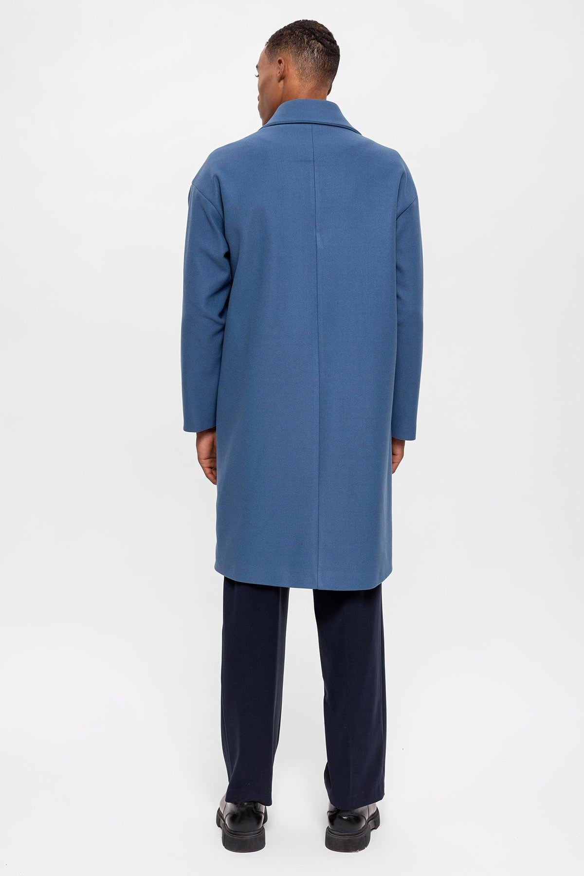 Antioch Oversized Double-Breasted Men's Coat