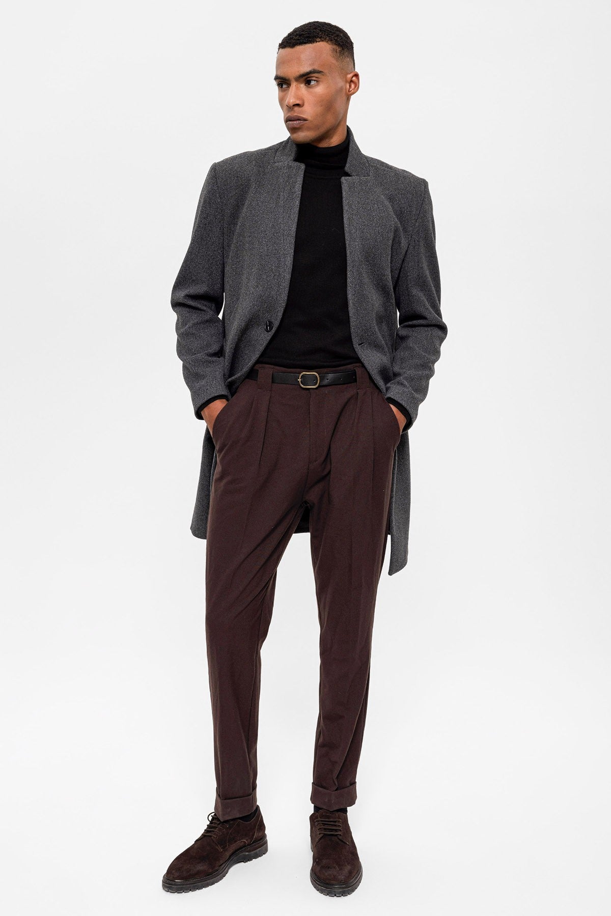 Antioch Stand-Up Collar Men's Coat