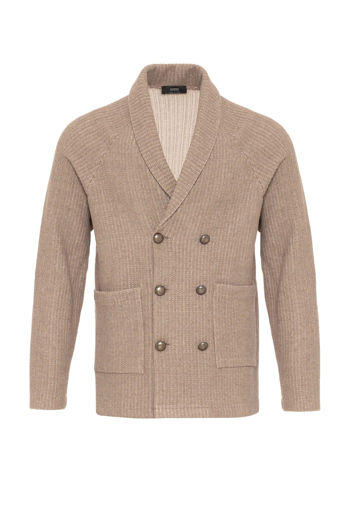 Antioch Shawl-Collar Double-Breasted Men's Cardigan