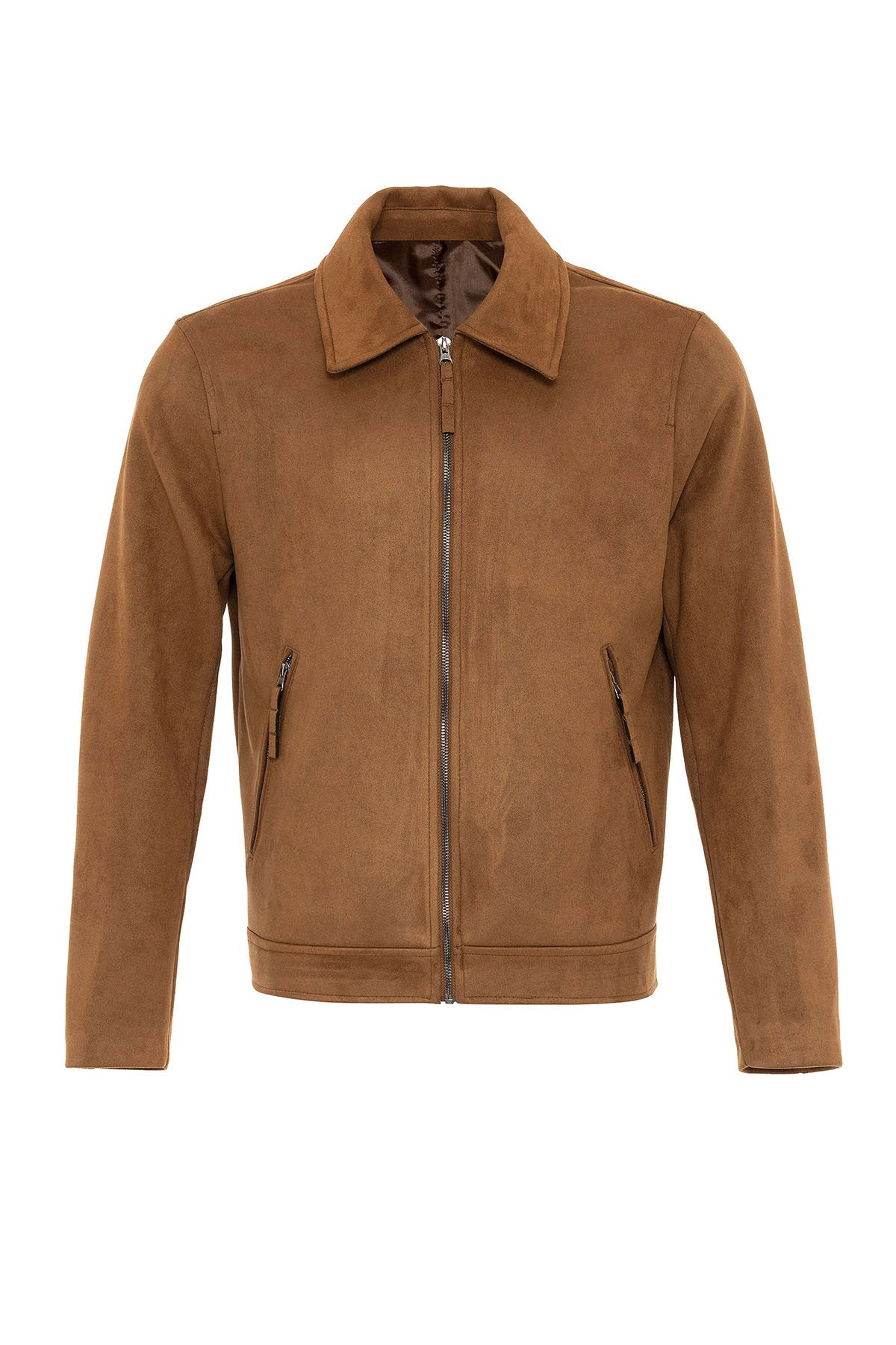 Antioch Zipper Suede Men's Jacket