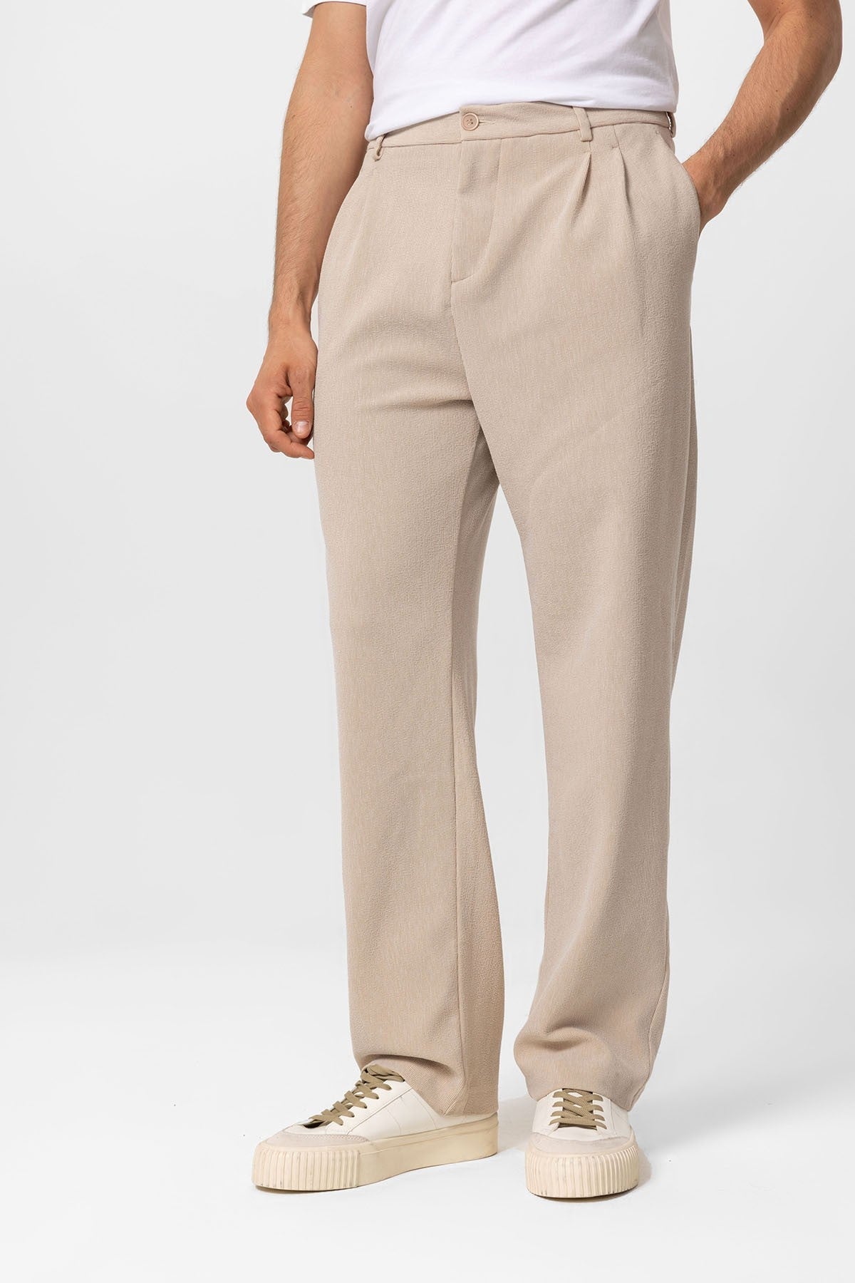 Antioch Cross-Over Collar Relaxed-Fit Men's Suit