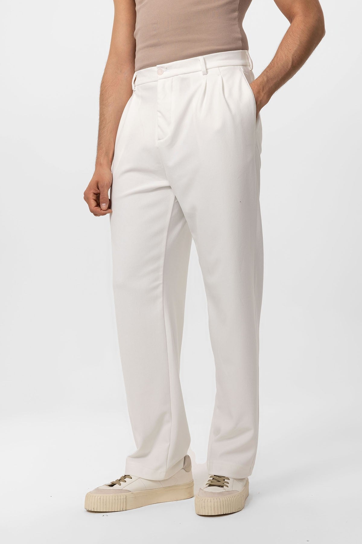 Antioch Cross-Over Collar Relaxed-Fit Men's Suit