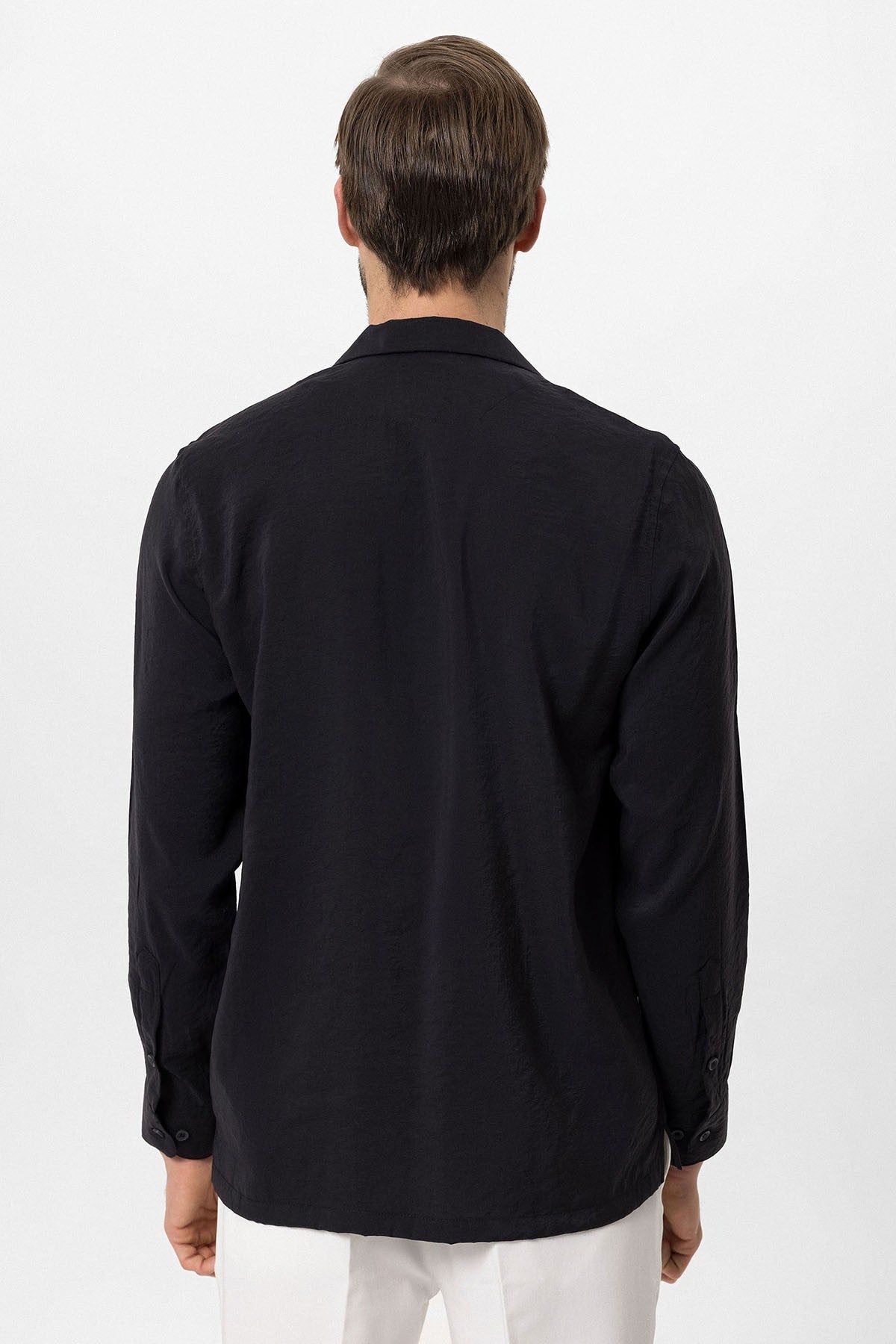 Antioch Apache Collar Long-Sleeve Men's Shirt