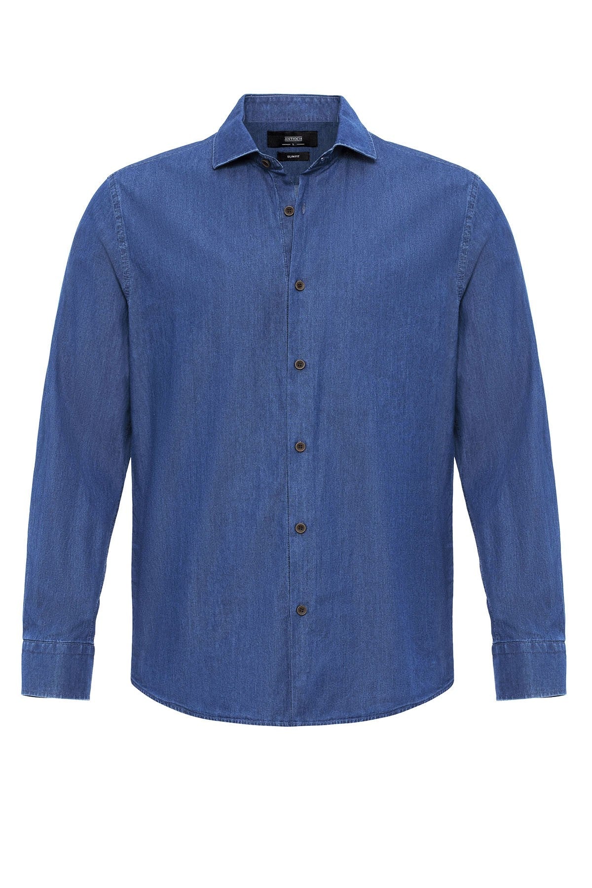 Antioch Men's Long-Sleeve Denim Shirt