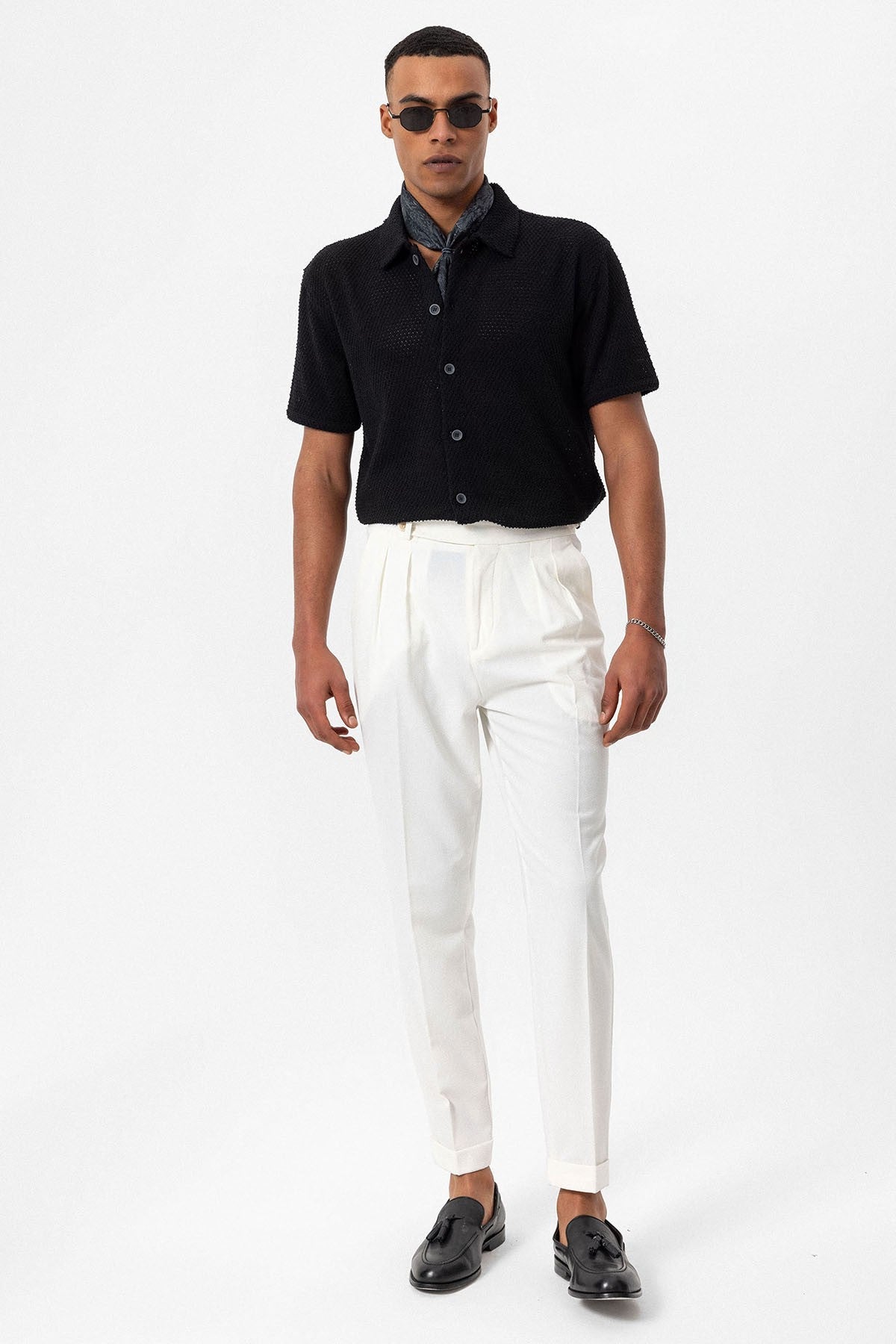 Antioch Textured Short-Sleeve Men's Shirt