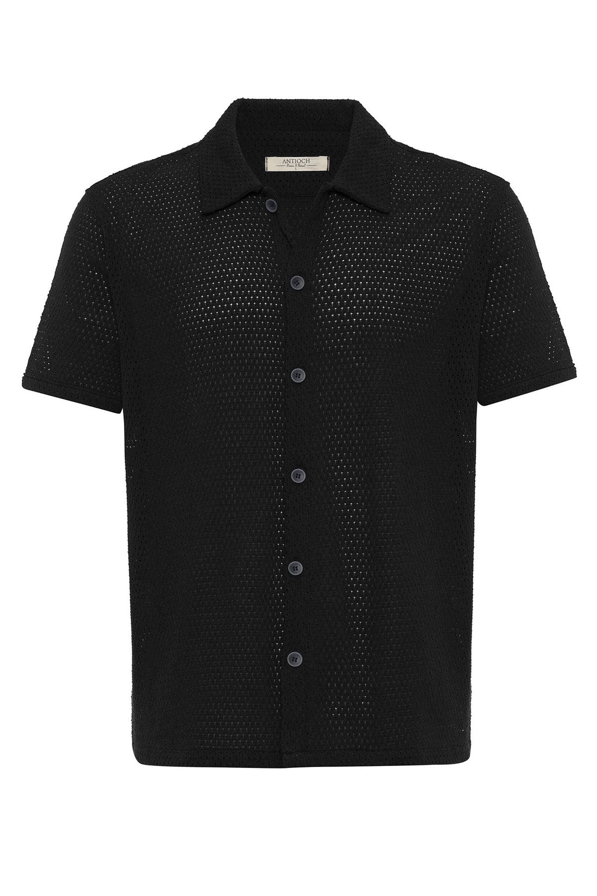 Antioch Textured Short-Sleeve Men's Shirt