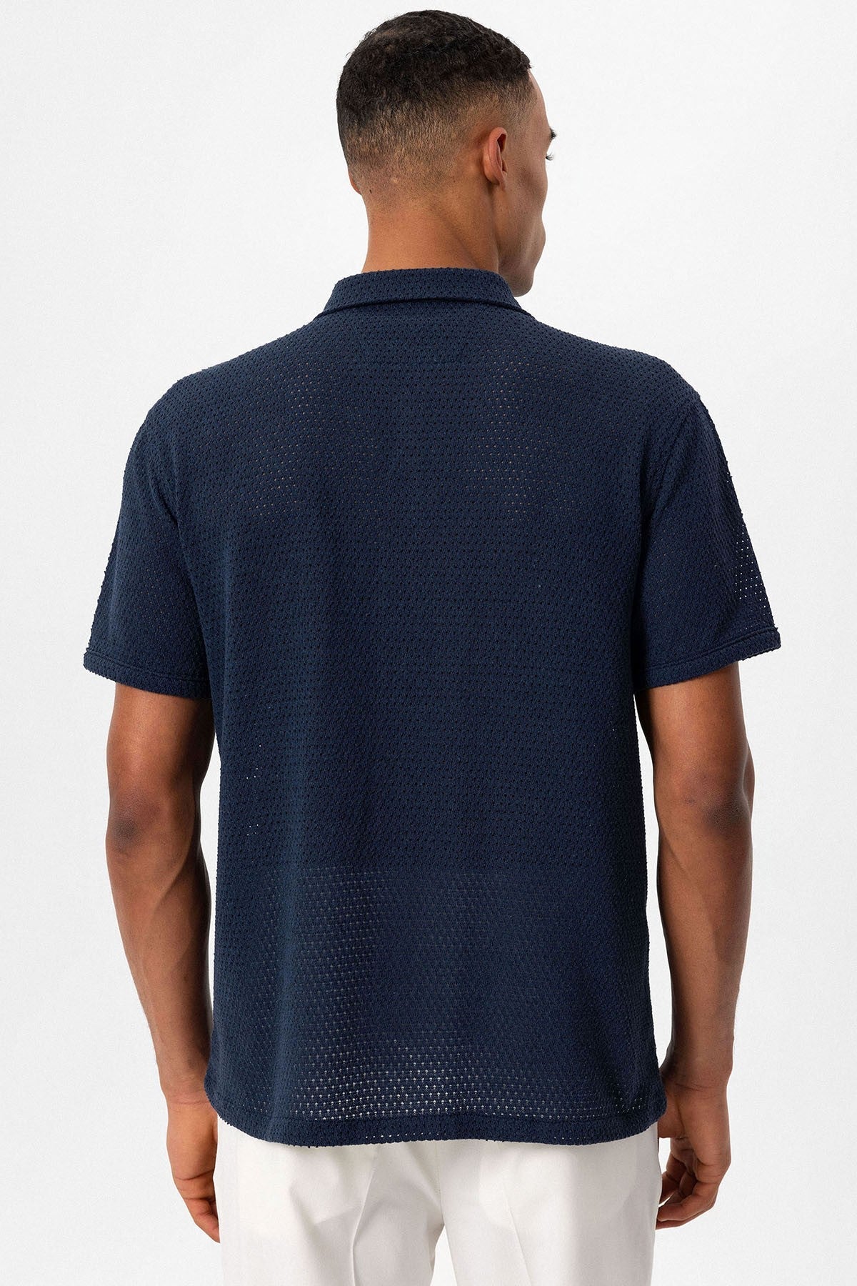 Antioch Textured Short-Sleeve Men's Shirt