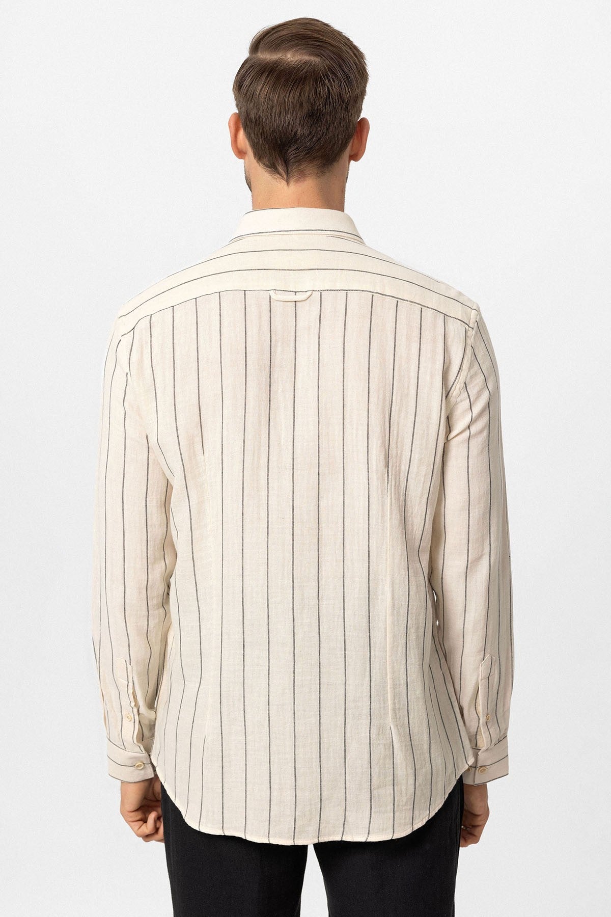 Antioch Slim-Fit Striped Men's Shirt