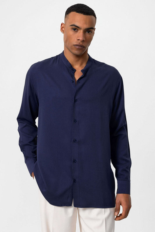 Antioch Hakim Yaka Regular-Fit Men's Shirt