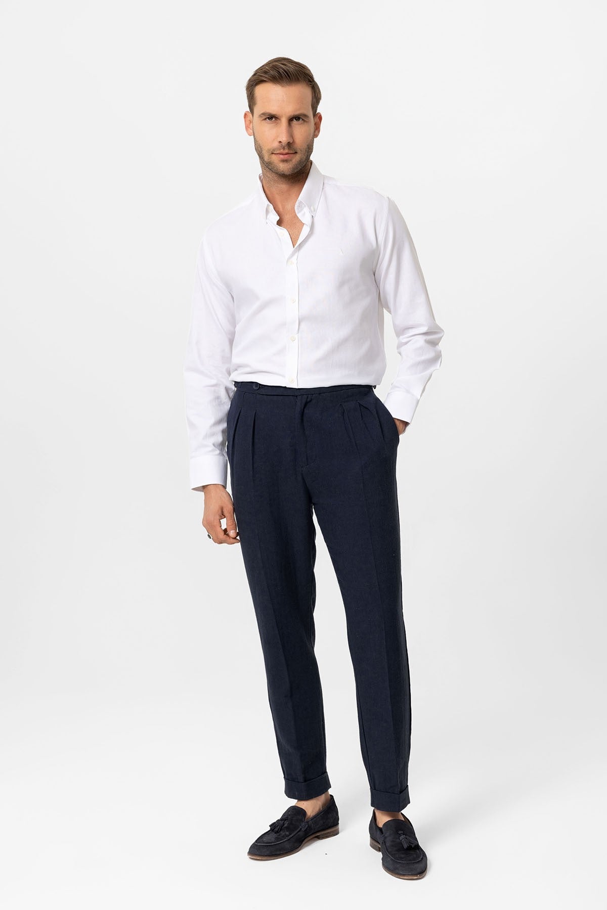 Antioch Button-Down Slim-Fit Men's Shirt