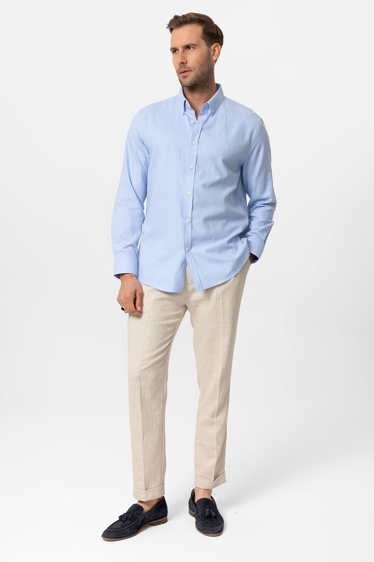 Antioch Button-Down Slim-Fit Men's Shirt