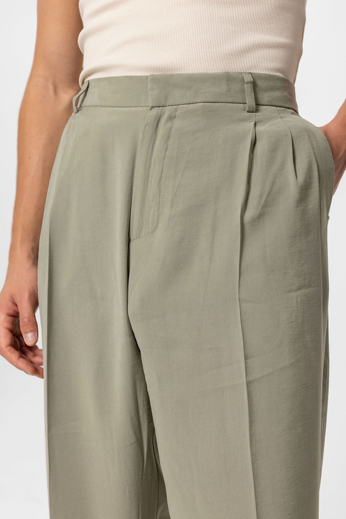 Antioch High-Waisted Pleated Baggy Men's Pants
