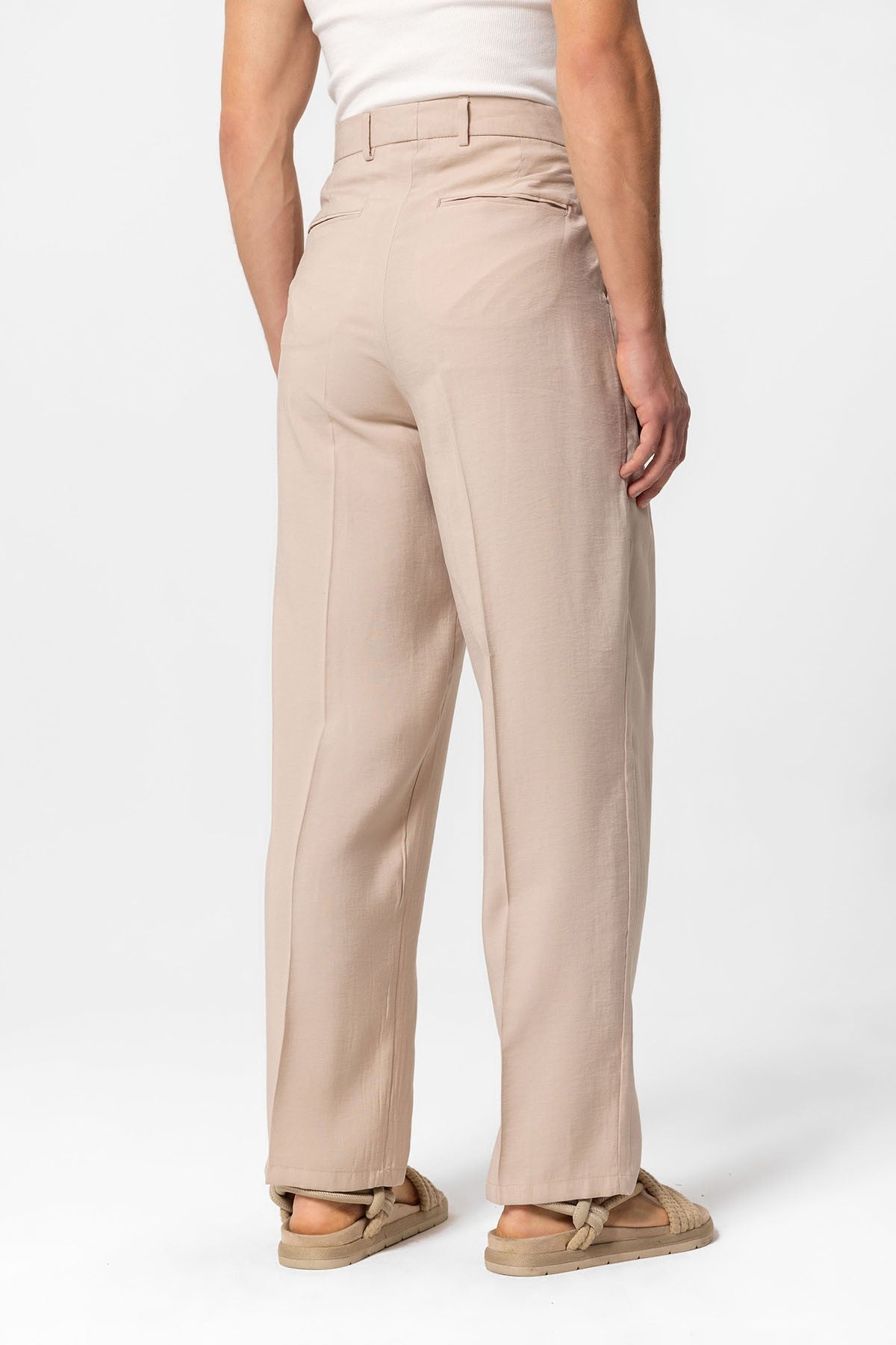 Antioch High-Waisted Pleated Baggy Men's Pants