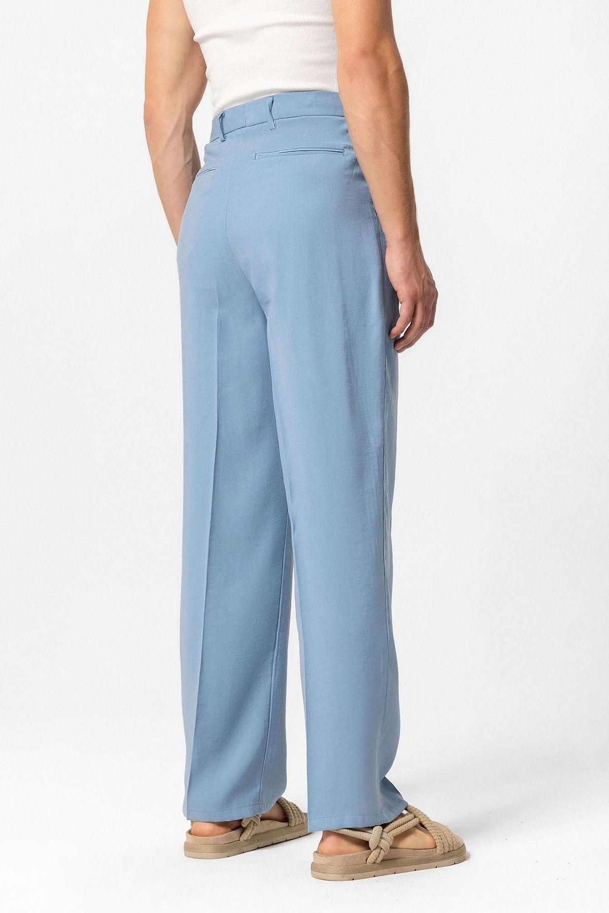 Antioch High-Waisted Pleated Baggy Men's Pants