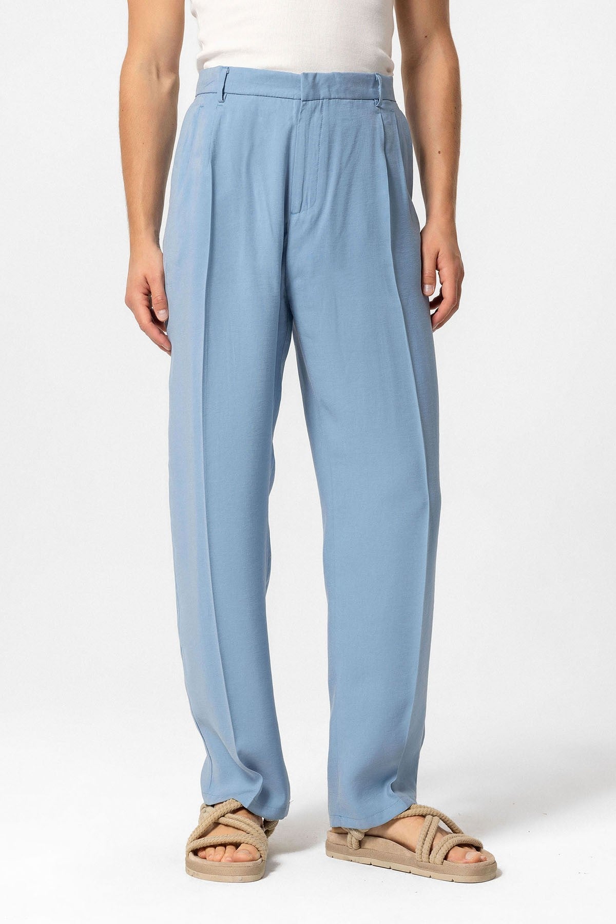 Antioch High-Waisted Pleated Baggy Men's Pants