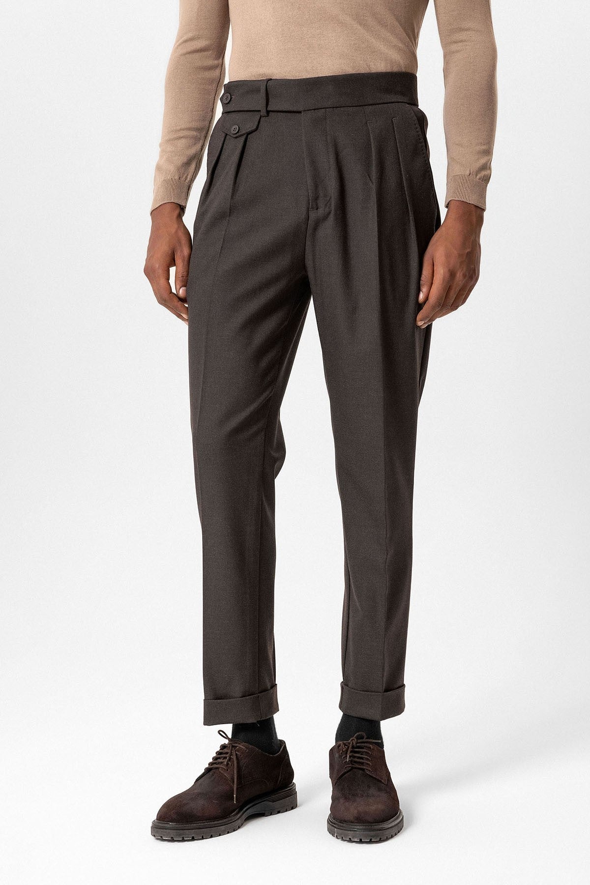 Antioch High-Waisted Pleated Technical Men's Pants