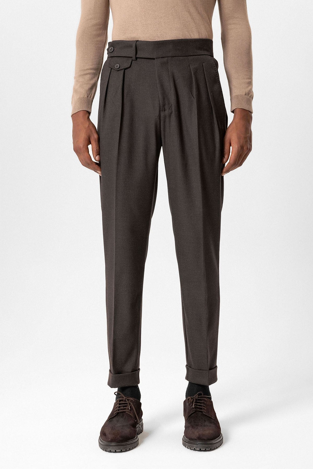 Antioch High-Waisted Pleated Technical Men's Pants