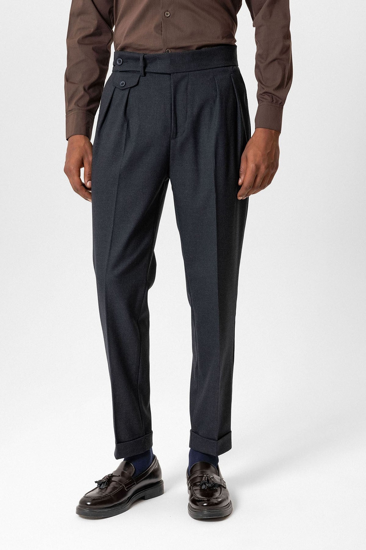 Antioch High-Waisted Pleated Technical Men's Pants