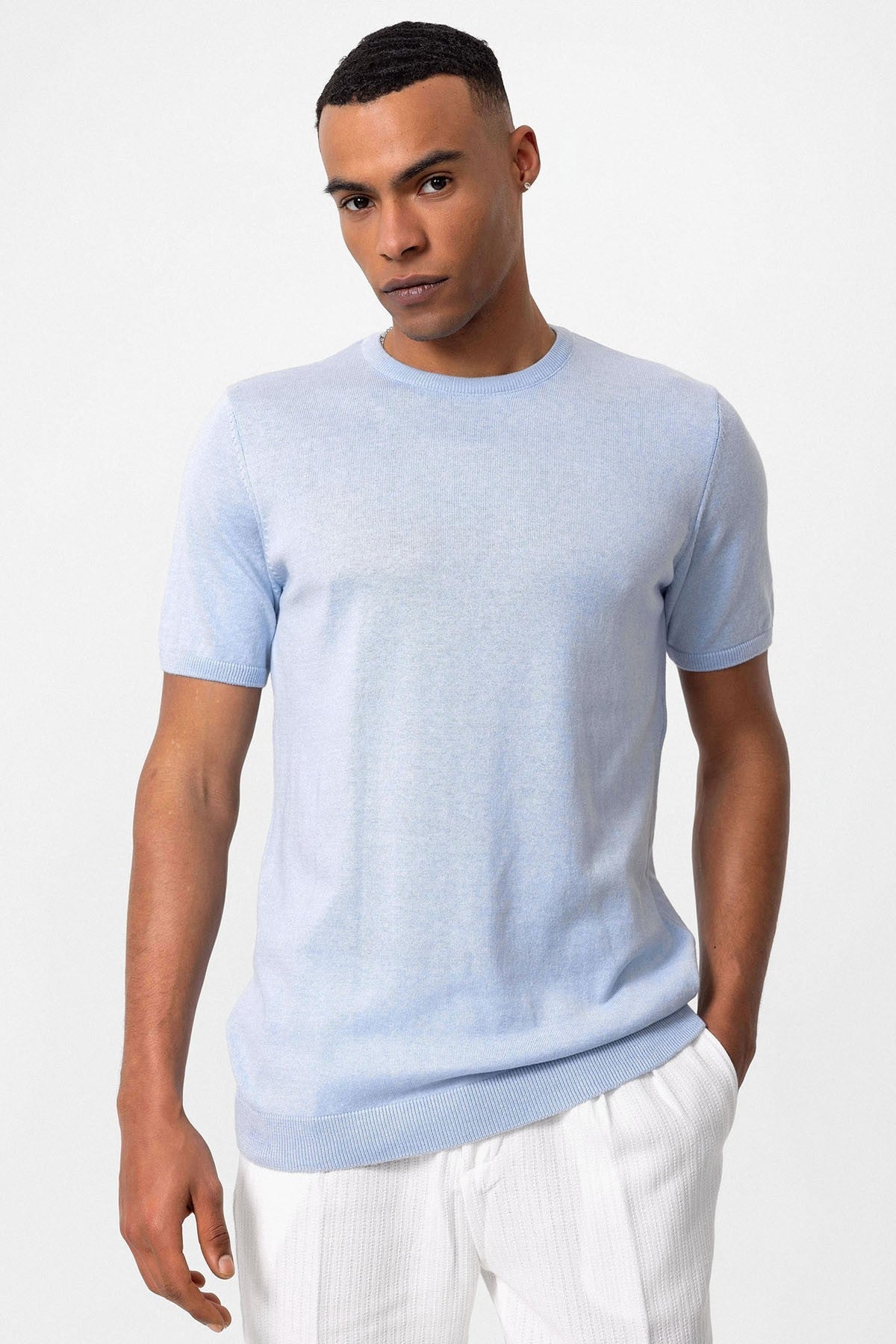 Antioch Bike Collar Men's Knit T-Shirt