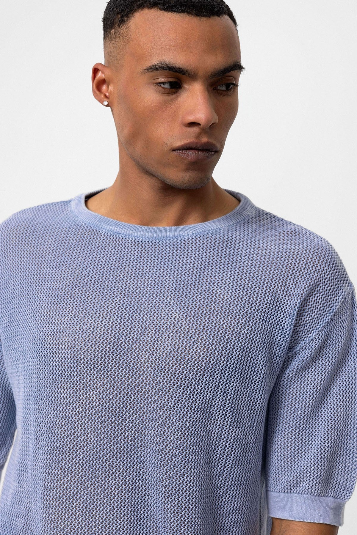 Antioch Oversized Openwork Men's T-Shirt